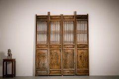 <b>明代古朴隔门4片</b>