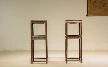 清代精品柞木茶几